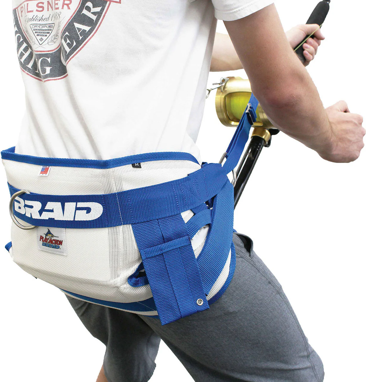 Braid 30985 Brute Buster Rod Belt & Harness Combo Large (34-54" waist) - Image 2