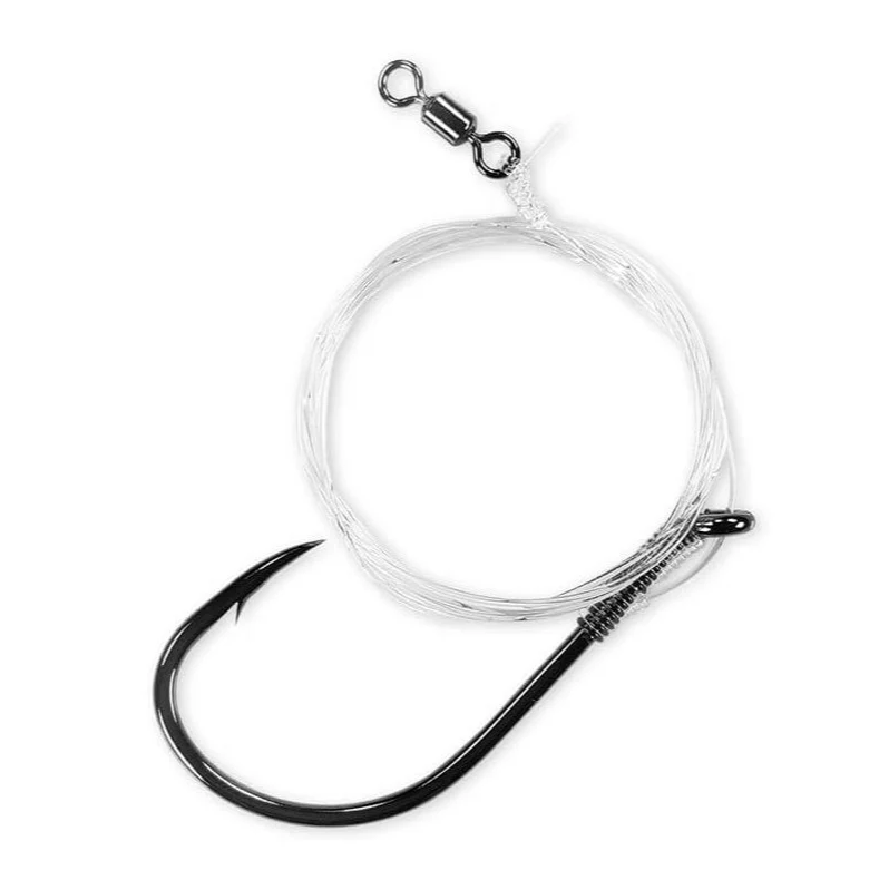 Gamakatsu Striper Rig NS Black w/ #4 Barrel Swivel 2/pk