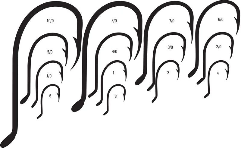 Mustad 92553-BN Octopus Beak Hook Black Nickel - Image 2