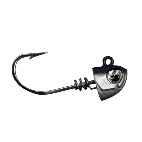 No Live Bait Needed Jig Heads for 5" Paddle Tail Softbait
